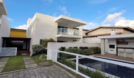 Casa em condomínio fechado com 4 quartos à venda na Rua Ana C B Dias, 20, Buraquinho, Lauro de Freitas, 151 m2 por R$ 850.000