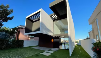 Casa em condomínio fechado com 4 quartos à venda na Rodovia BA-099 - Estrada do Côco, Alphaville (Abrantes), Camaçari, 300 m2 por R$ 2.950.000