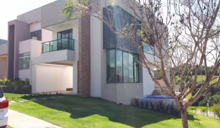 Casa em condomínio fechado com 4 quartos à venda na Rodovia BA-099 - Estrada do Côco, Alphaville (Abrantes), Camaçari, 276 m2 por R$ 1.650.000
