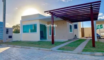 Casa em condomínio fechado com 2 quartos à venda na RUA DO PESQUE E PAGUE, 12, Abrantes, Camaçari, 69 m2 por R$ 370.000