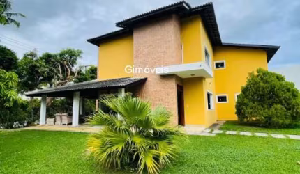 Casa em condomínio fechado com 5 quartos à venda na RODOVIA BA-099 - ESTRADA DO CÔCO KM 08, Praia de Busca Vida, Camaçari, 425 m2 por R$ 1.840.000