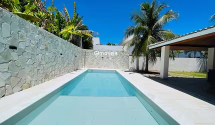 Casa em condomínio fechado com 4 quartos à venda na Rodovia BA-099 - Estrada do Côco, Praia de Busca Vida, Camaçari, 289 m2 por R$ 3.500.000