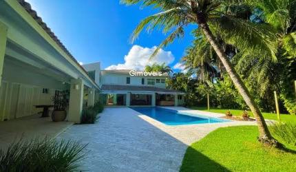 Casa em condomínio fechado com 5 quartos à venda na Rodovia BA-099 - Estrada do Côco, Praia de Busca Vida, Camaçari, 750 m2 por R$ 4.200.000