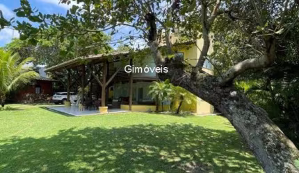 Casa em condomínio fechado com 4 quartos para alugar na Rodovia BA-099 - Estrada do Côco, Praia de Busca Vida, Camaçari, 220 m2 por R$ 12.000