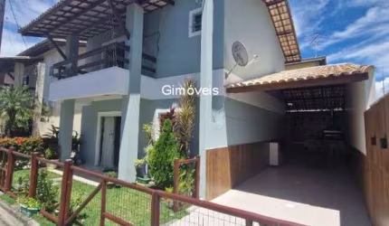 Casa em condomínio fechado com 4 quartos para alugar na Rua Manoel José Pereira, Buraquinho, Lauro de Freitas, 140 m2 por R$ 5.000