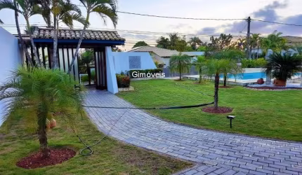 Casa em condomínio fechado com 5 quartos para alugar na Avenida Praia de Pajussara, Vilas do Atlantico, Lauro de Freitas, 450 m2 por R$ 12.500