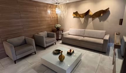 Requinte e Sofisticação definem este Apartamento.