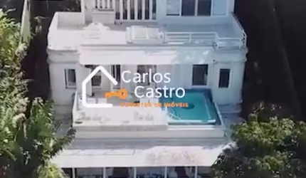 Mansão estilo Caribenho vista eterna para o mar com 7 Suítes (À VENDA) 640m², RJ - Joá