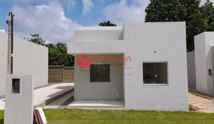 Casa com 2/4 no condomínio Solar de Abrantes II