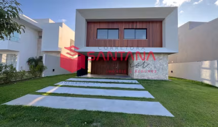 Casa com 4/4 suites no Alphavile Litoral Norte II