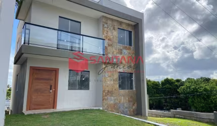 Casa duplex nascente, 4 suítes em Lauro de Freitas
