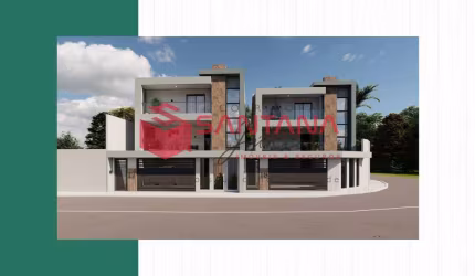 Casa com 4/4 à venda em alameda fechada em Vilas do Atlântico