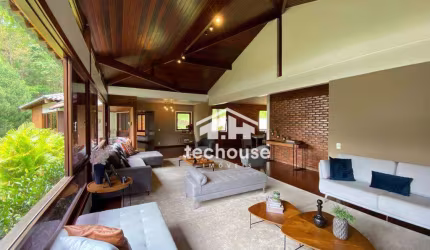 Casa com 5 dormitórios, 574 m² - venda por R$ 3.500.000,00 ou aluguel por R$ 14.671,00/mês - Quebra Frascos - Teresópolis/RJ