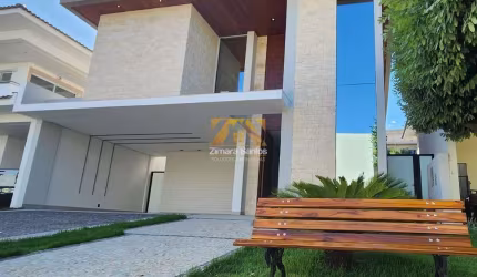 Sobrado Alto Padrão, com 4 suítes, 330 m² - 203 sul (Arso 21) - Condomínio Aldeia do Sol - Palmas/TO