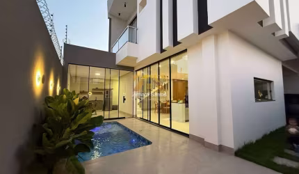 Sobrado Alto Padrão 4/4, sendo 3 suítes, 210 m² - 505 sul (ARSO 52) - Palmas/TO.