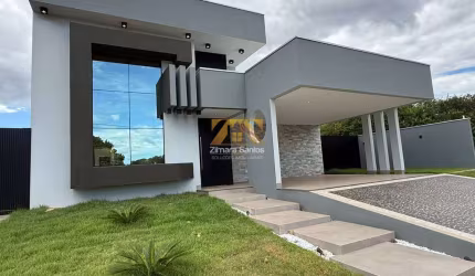 Casa Alto Padrão com 4 suítes plenas, 264 m² - Condomínio Caribe Golf &amp; Spa Palmas/TO