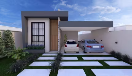Casa individual 3 dormitórios