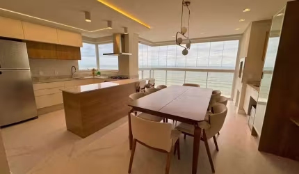 South Beach -  Andar Alto e Frente Mar - 3 Suítes - Mobiliado