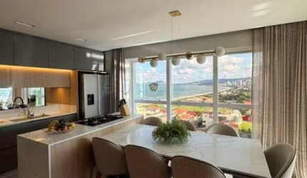 Apartamento com 3 Suítes na Quadra Mar - Mobiliado e Decorado - Palm Beach