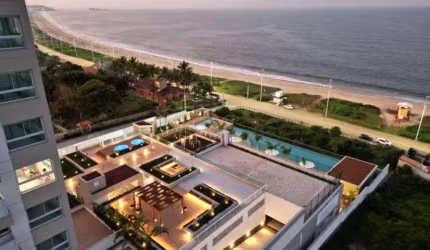 Summer Home Club  Apartamento Condomínio Frente Mar  Pé na Areia