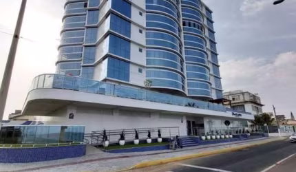 Blue Atlantic - Apartamento Frente Mar com 3 Suítes e Mobiliado