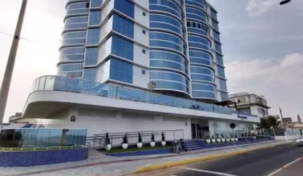 Blue Atlantic - Apartamento Frente Mar com 3 Suítes e Mobiliado