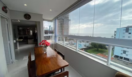 Apartamento no Centro Vista Mar Mobiliado