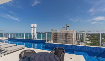 Apartamento Vista Mar com 3 Dormitórios e 2 Vagas