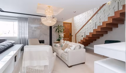 Casa em condomínio fechado com 4 quartos à venda na Rua Theodoro Makiolka, 2199, Santa Cândida, Curitiba, 245 m2 por R$ 2.550.000