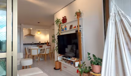 Apartamento para venda com 130 metros quadrados com 3 quartos em Poço - Recife - PE