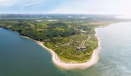 Lote pé na Areia no condomínio fechado na Praia de Guadalupe com 1.287m² Sirinhaem-PE