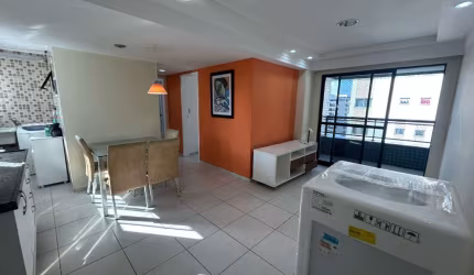 Apartamento de Aluguel Semi Mobiliado em Boa Viagem -Recife