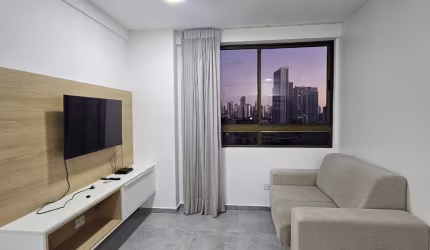 Apartamento para aluguel possui 32 metros quadrados com 1 quarto em Boa Viagem - Recife - PE
