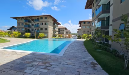 Apartamento à venda com 56 m² 2 quartos sendo 1 suíte e 2 vagas na beira mar de Muro Alto Ipojuca-PE