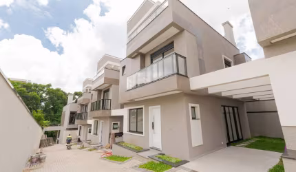 Casa em condomínio fechado com 3 quartos à venda na Rua Paulo Martins, 260, Mercês, Curitiba, 123 m2 por R$ 1.194.399