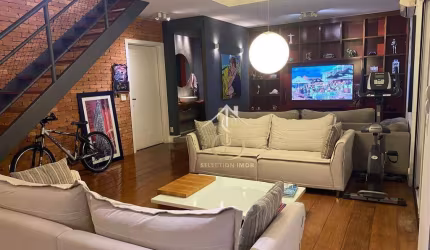 Apartamento Duplex com 2 dormitórios à venda, 190 m² por R$ 2.580.000,00 - Paraíso do Morumbi - São Paulo/SP