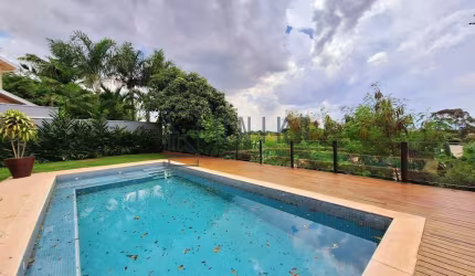 Luxuosa casa em condomínio à venda em Campinas-SP, Loteamento Caminhos de São Conrado. 5 quartos, 5 suítes, 3 salas, 7 banheiros, 4 vagas, 402m².