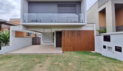 Casa de luxo em condomínio: 4 quartos, 4 suítes, 3 salas, 4 banheiros, 4 vagas de garagem, 208m² em Campinas-SP