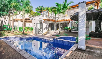 Impecável casa em condomínio à venda em Campinas-SP, Sítios de Recreio Gramado: 4 quartos, 4 suítes, 3 salas, 7 banheiros, 9 vagas, 490,33m².