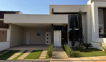 Casa em condomínio fechado com 3 quartos à venda na AVENIDA JARDIM BOTÂNICO, Parque Olívio Franceschini, Hortolândia por R$ 1.055.500