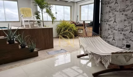Cobertura duplex 3 dormitórios - 182m² - Piazza Monet - Vila Ema