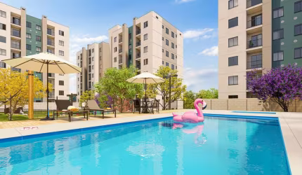 Apartamento para Venda em Joinville, Costa e Silva, 2 dormitórios, 1 banheiro, 1 vaga