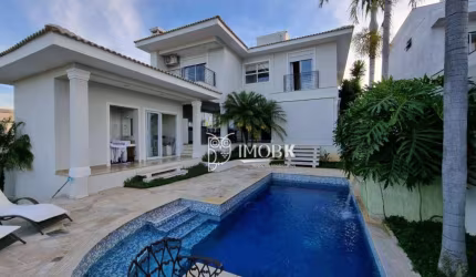 Lindíssima casa com 4 suítes à venda, 367 m² por R$ 3.200.000 - Loteamento Reserva da Serra - Jundiaí/SP