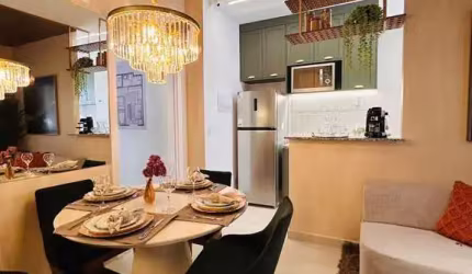 Apto Biblos Edifício Residencial, 52 m² - Jardim Florianópolis