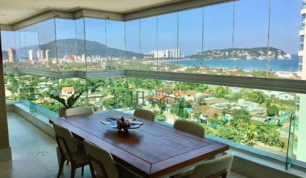 Apartamento com 4 dormitórios à venda, 144 m² por R$ 1.300.000,00 - Enseada - Guarujá/SP