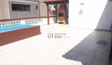 Cobertura com 3 dormitórios à venda, 175 m² por R$ 990.000,00 - Praia da Enseada – Brunella - Guarujá/SP
