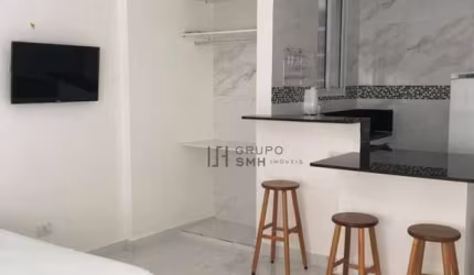 Kitnet com 2 dormitórios à venda, 55 m² por R$ 550.000,00 - Pitangueiras - Guarujá/SP