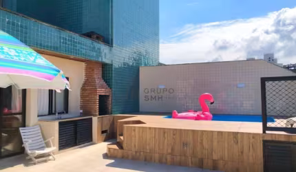 Cobertura com 2 dormitórios à venda, 150 m² por R$ 795.000,00 - Jardim Las Palmas - Guarujá/SP