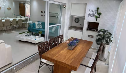 Apartamento com 3 dormitórios à venda, 125 m² por R$ 1.500.000,00 - Barra Funda - Guarujá/SP