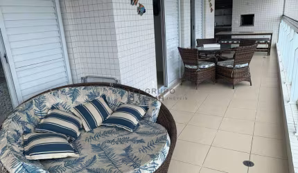 Apartamento com 3 dormitórios para alugar, 118 m² por R$ 8.500,00/mês - Enseada - Guarujá/SP